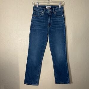 Le jean high rise Sabine ankle straight jeans